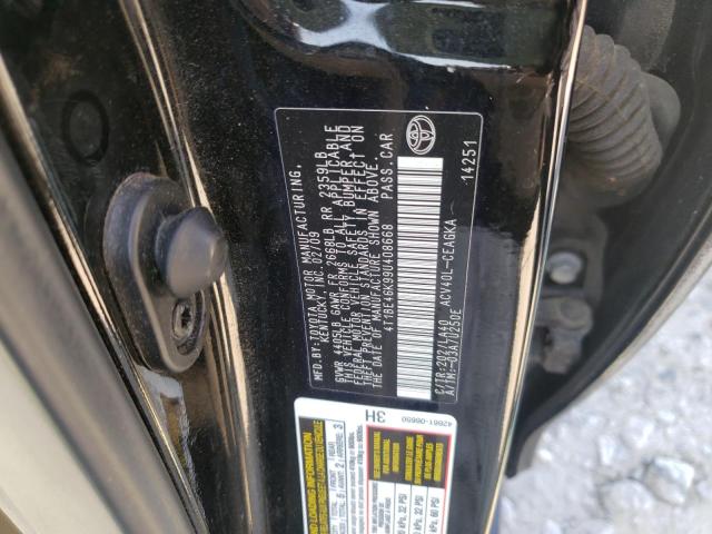 Photo 10 from auction – 2009 TOYOTA CAMRY BASE with VIN 4T1BE46K99U408668