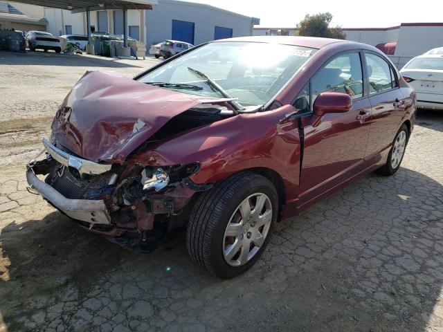 Photo 2 from auction – 2009 HONDA CIVIC LX with VIN 19XFA16539E035054