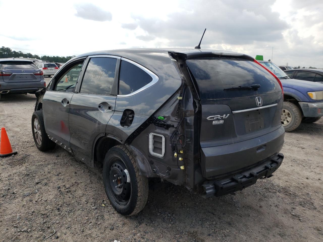 Photo 3 from auction – 2013 HONDA CR-V EX with VIN 3CZRM3H50DG707737