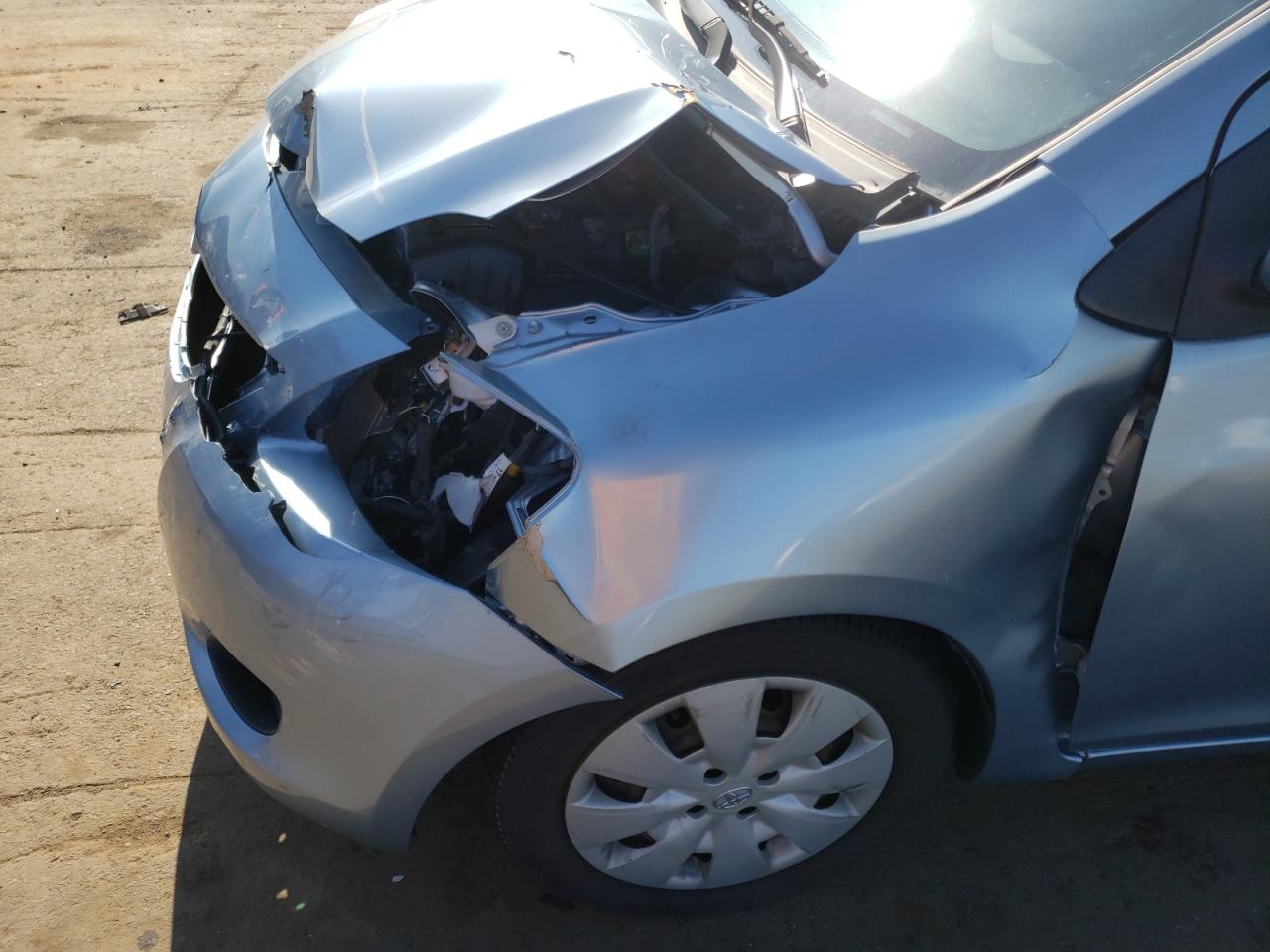 Photo 9 from auction – 2010 TOYOTA YARIS with VIN JTDBT4K35A1371519