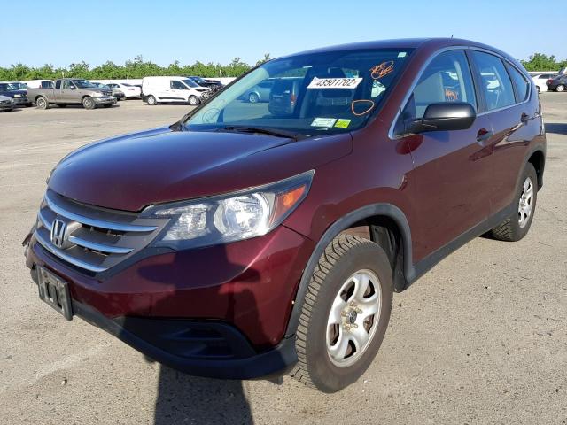 Photo 2 from auction – 2014 HONDA CR-V LX with VIN 5J6RM4H32EL092004