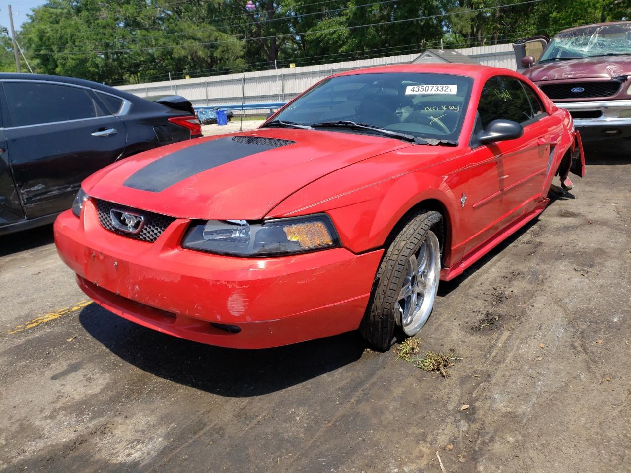 Photo 2 from auction – 2002 FORD MUSTANG with VIN 1FAFP40402F218428