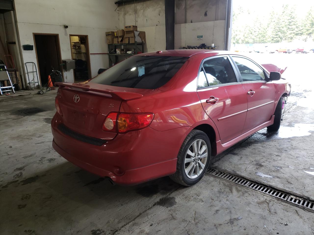 Photo 4 from auction – 2009 TOYOTA COROLLA BA with VIN 1NXBU40E89Z050419