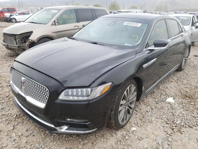 Photo 2 from auction – 2017 LINCOLN CONTINENTA with VIN 1LN6L9NC0H5602707