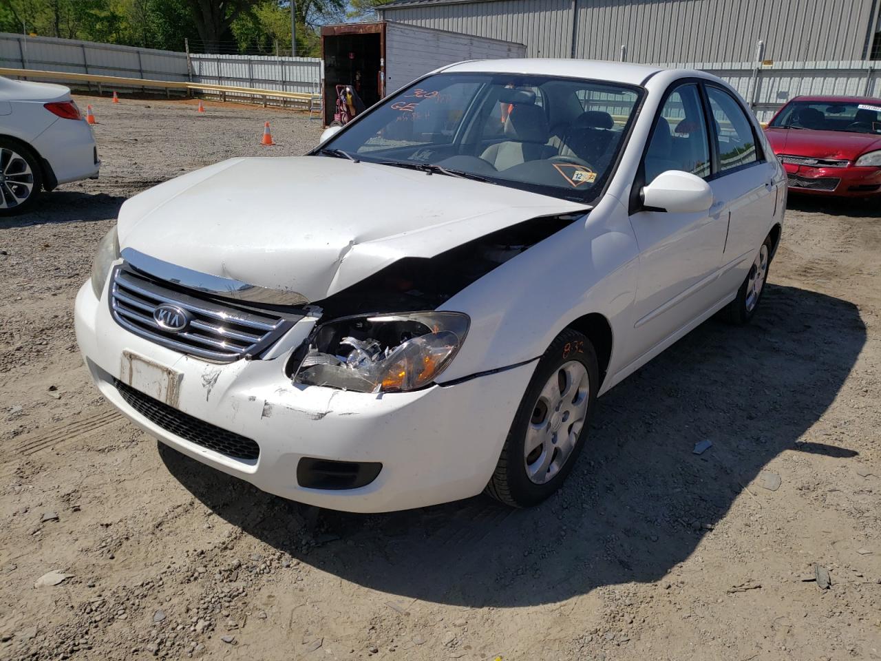 Photo 2 from auction – 2009 KIA SPECTRA EX with VIN KNAFE222X95655155