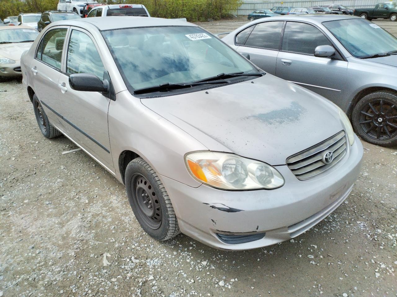 Photo 1 from auction – 2003 TOYOTA COROLLA CE with VIN 1NXBR32EX3Z095247