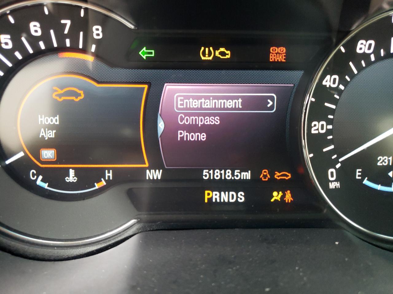 Photo 8 from auction – 2016 LINCOLN MKZ with VIN 3LN6L2GK9GR624325