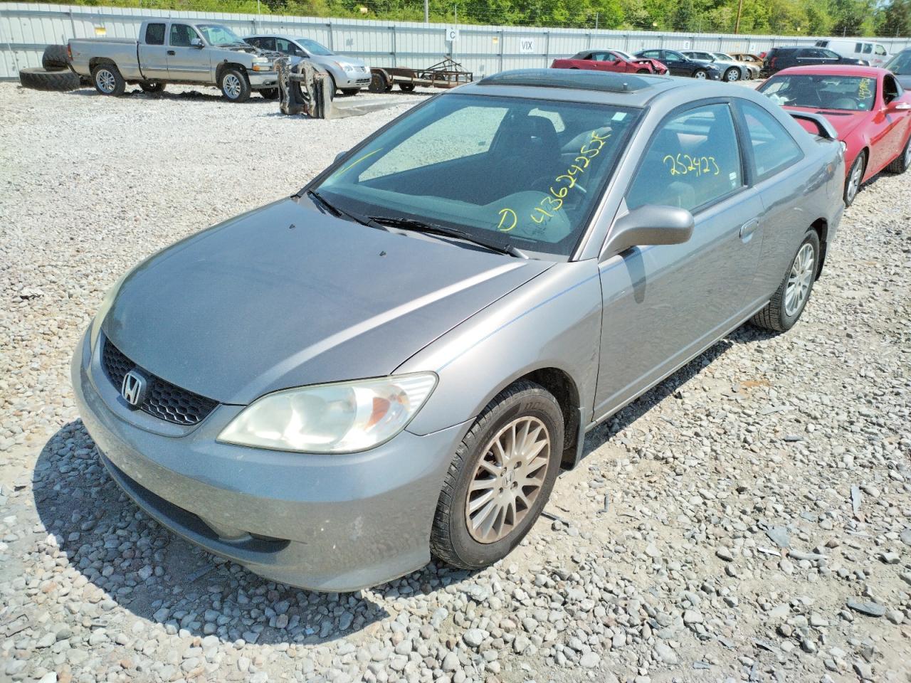 Photo 9 from auction – 2005 HONDA CIVIC EX with VIN 1HGEM22945L064261