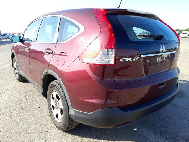 Photo 3 from auction – 2014 HONDA CR-V LX with VIN 5J6RM4H32EL092004