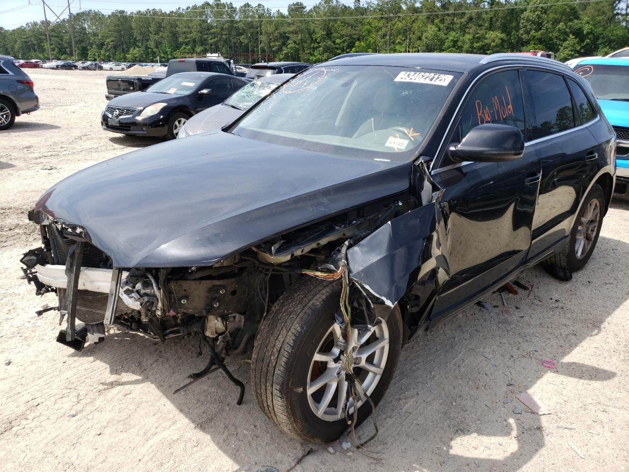 Photo 2 from auction – 2012 AUDI Q5 PREMIUM with VIN WA1LFAFP4CA134363