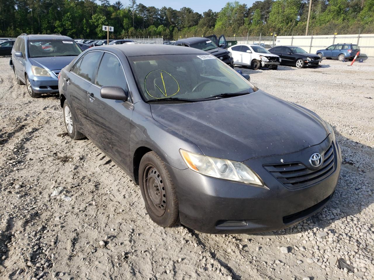 TOYOTA CAMRY LE 2007 with VIN 4T1BE46K27U187282 - Photo from auction