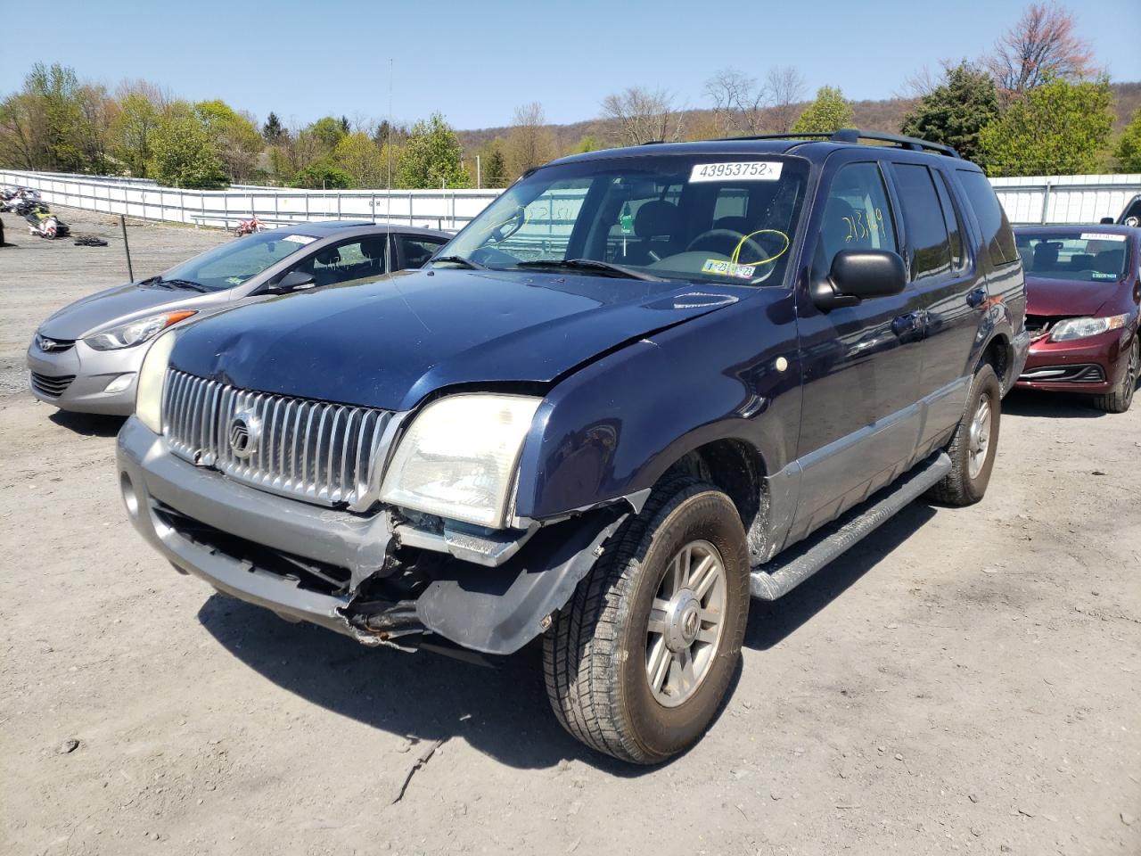 Photo 2 from auction – 2003 MERCURY MOUNTAINEE with VIN 4M2ZU86K33UJ22829