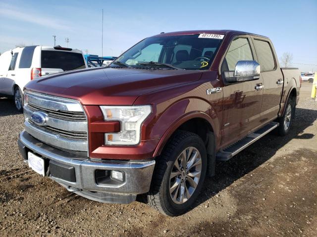 Photo 2 from auction – 2015 FORD F150 SUPER with VIN 1FTEW1EG1FKE90686