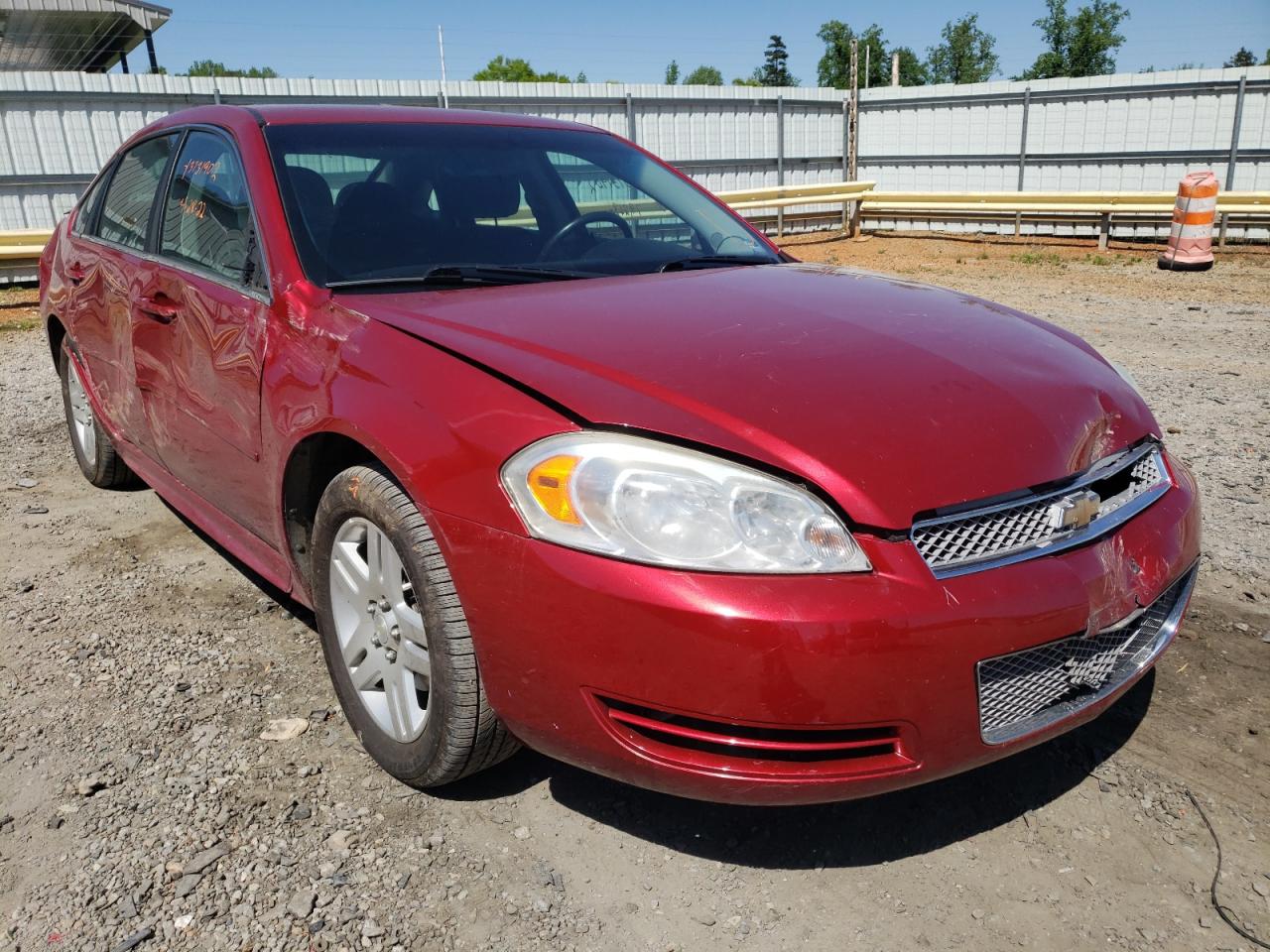 CHEVROLET IMPALA LT 2013 with VIN 2G1WG5E30D1182811 - Photo from auction