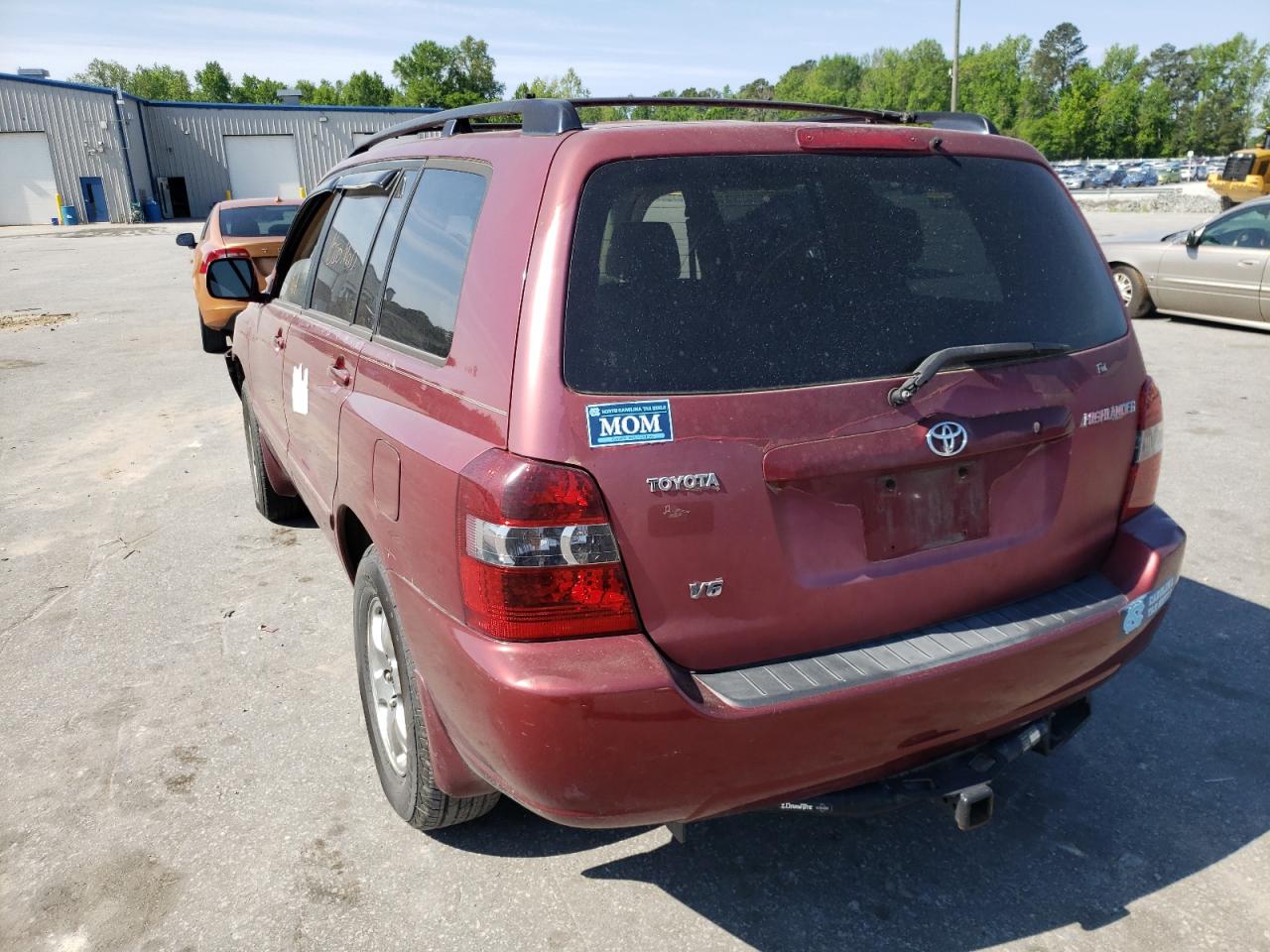 Photo 3 from auction – 2005 TOYOTA HIGHLANDER with VIN JTEDP21A850070137