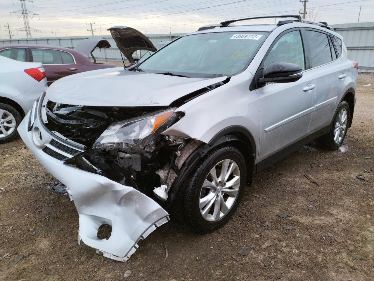 Photo 2 from auction – 2014 TOYOTA RAV4 LIMIT with VIN 2T3DFREV6EW153400