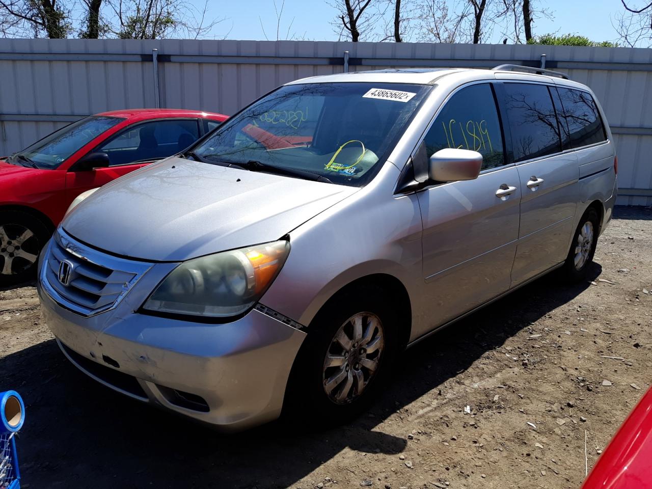 Photo 2 from auction – 2008 HONDA ODYSSEY EX with VIN 5FNRL38668B102246