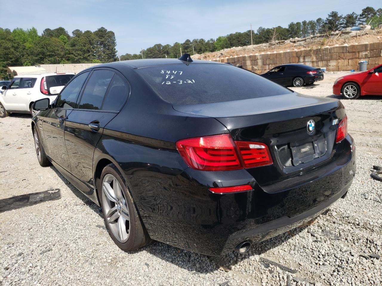 Photo 3 from auction – 2013 BMW 535 I with VIN WBAFR7C58DC818447