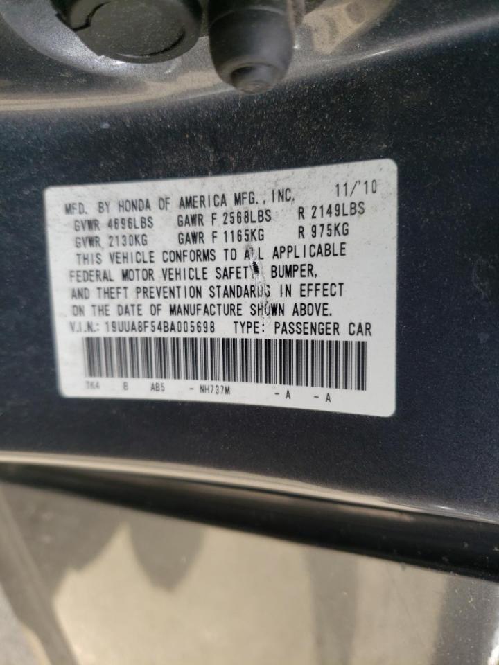 Photo 20 from auction – 2011 ACURA TL with VIN 19UUA8F54BA005698
