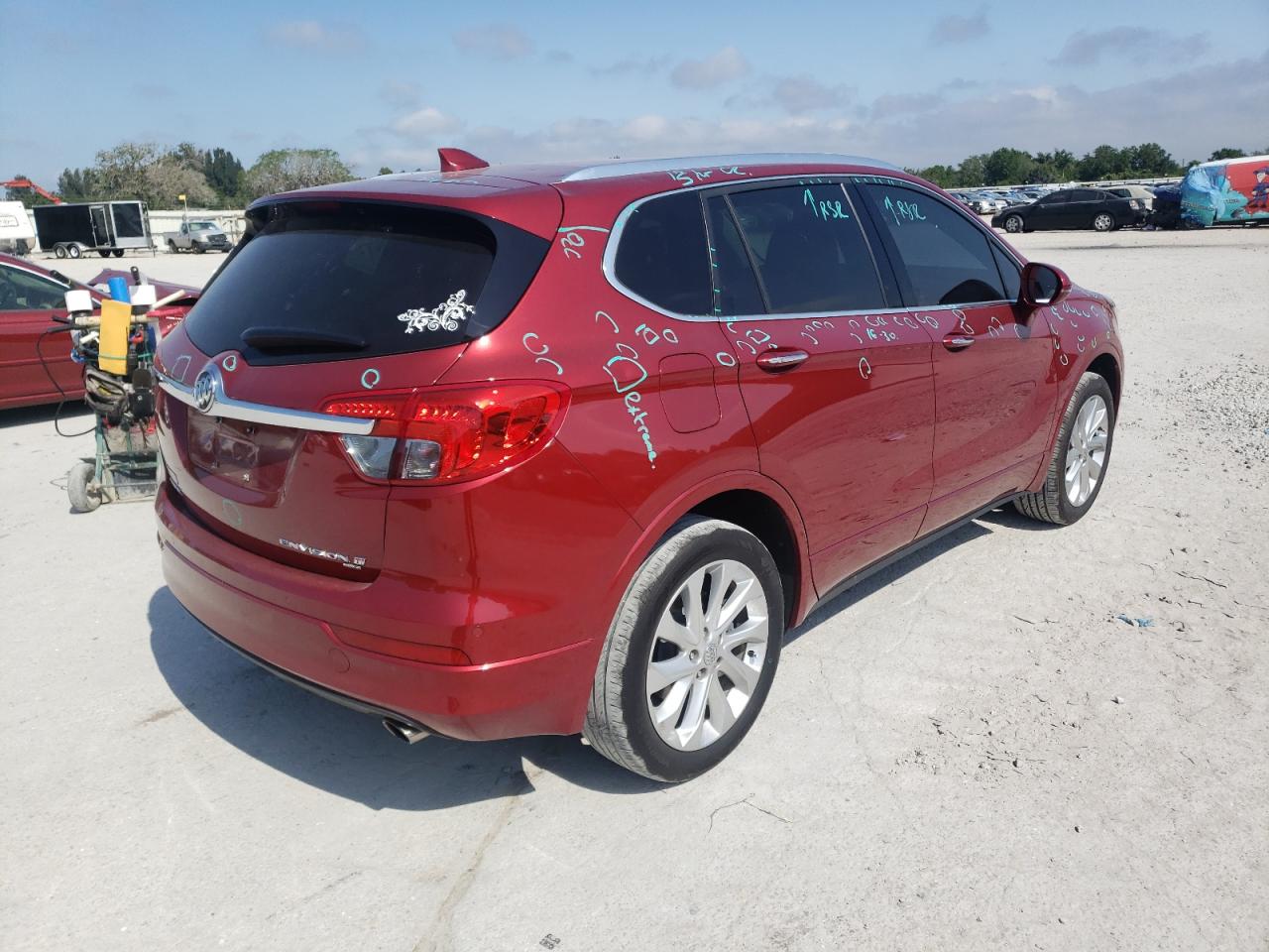 Photo 4 from auction – 2017 BUICK ENVISION P with VIN LRBFXESX6HD147066