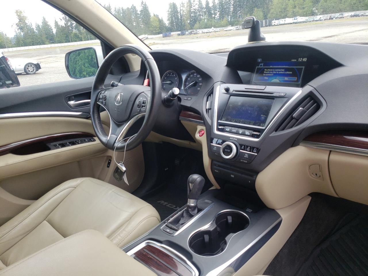 Photo 9 from auction – 2014 ACURA MDX TECHNO with VIN 5FRYD4H68EB027266
