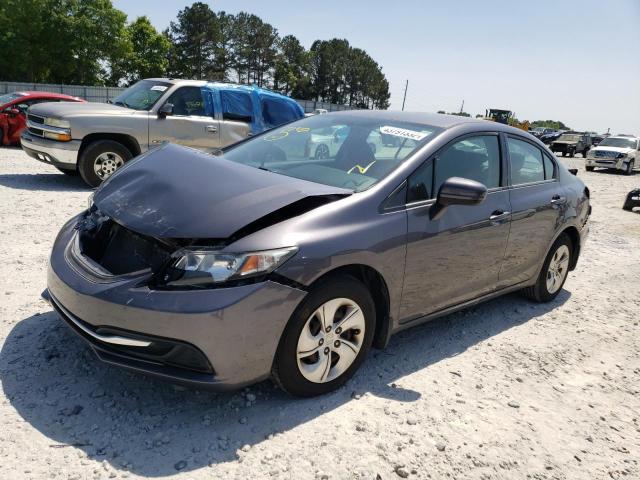 Photo 2 from auction – 2015 HONDA CIVIC LX with VIN 19XFB2F56FE059119