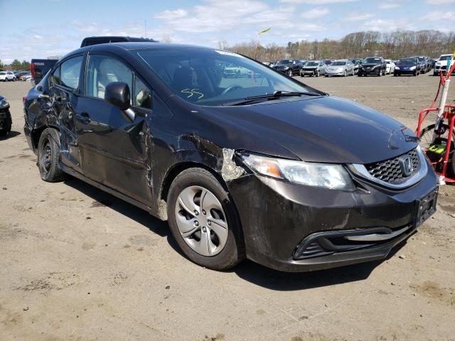 HONDA CIVIC LX 2013 with VIN 19XFB2F5XDE228006 - Photo from auction