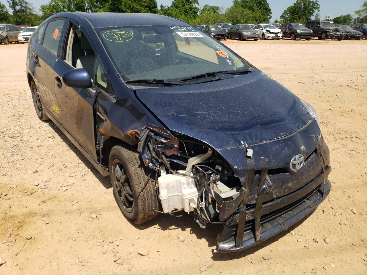 TOYOTA PRIUS 2013 with VIN JTDKN3DU3D1723897 - Photo from auction
