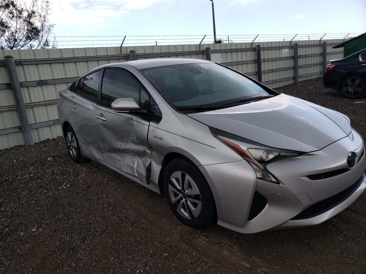TOYOTA PRIUS 2017 with VIN JTDKBRFU7H3048767 - Photo from auction