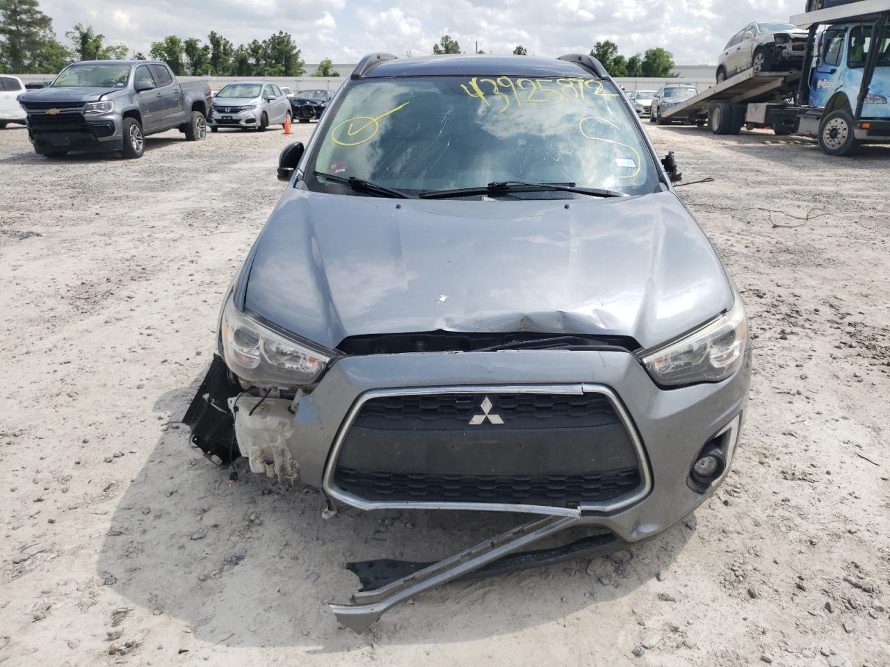 Photo 9 from auction – 2015 MITSUBISHI OUTLANDER with VIN 4A4AP4AW5FE033316