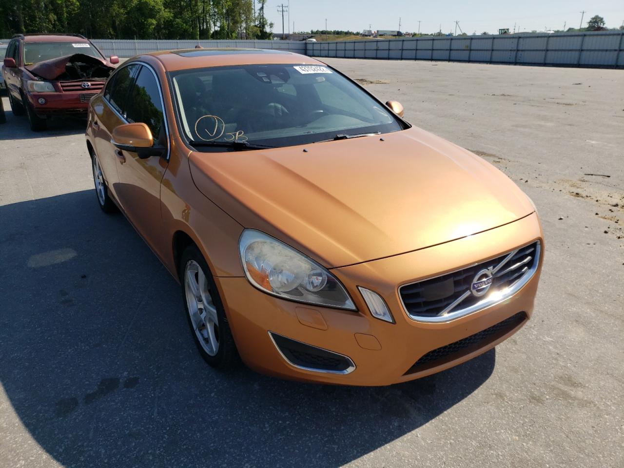 VOLVO S60 T5 2012 with VIN YV1622FS6C2027084 - Photo from auction