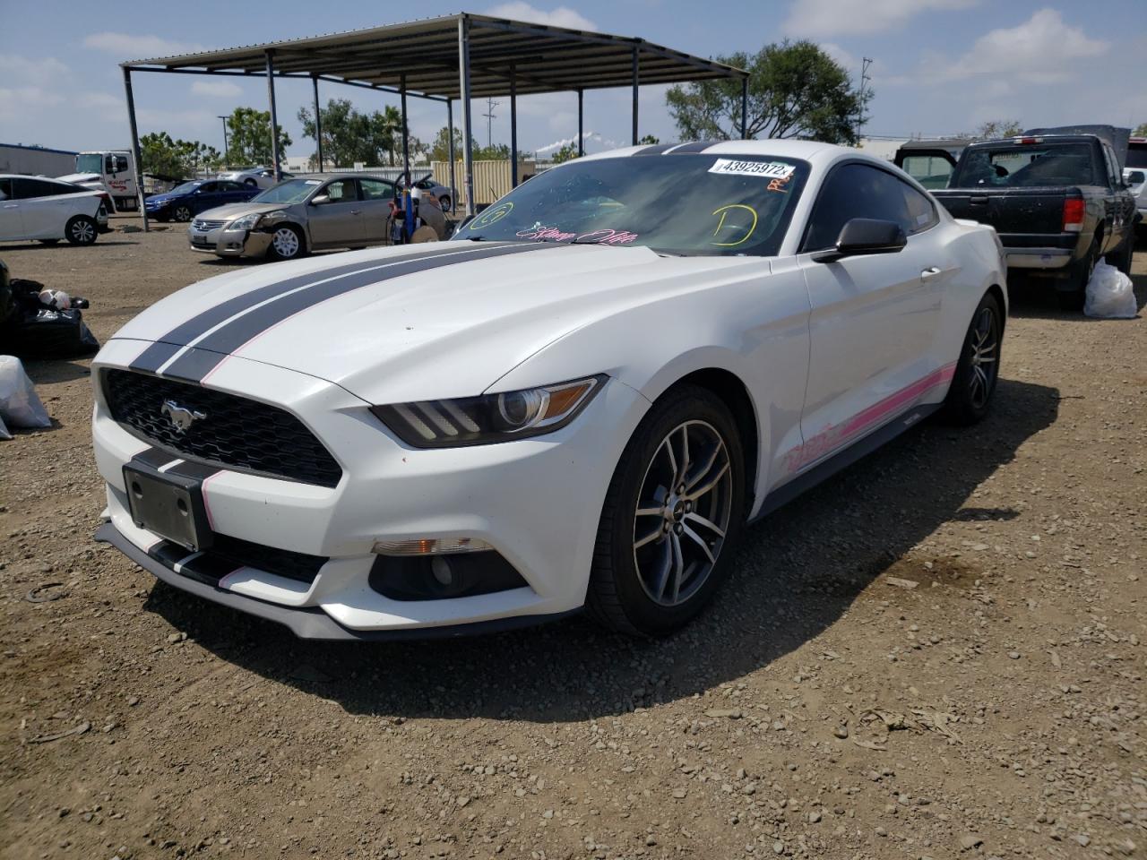 Photo 2 from auction – 2017 FORD MUSTANG with VIN 1FA6P8TH7H5259983