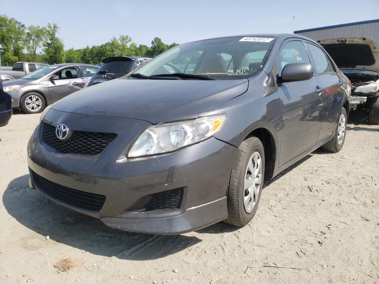 Photo 2 from auction – 2009 TOYOTA COROLLA BA with VIN 2T1BU40E79C157124