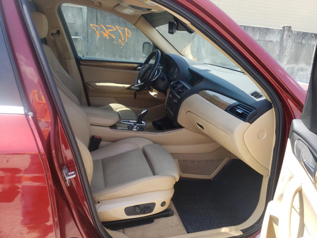 Photo 5 from auction – 2011 BMW X3 XDRIVE3 with VIN 5UXWX7C56BL733840