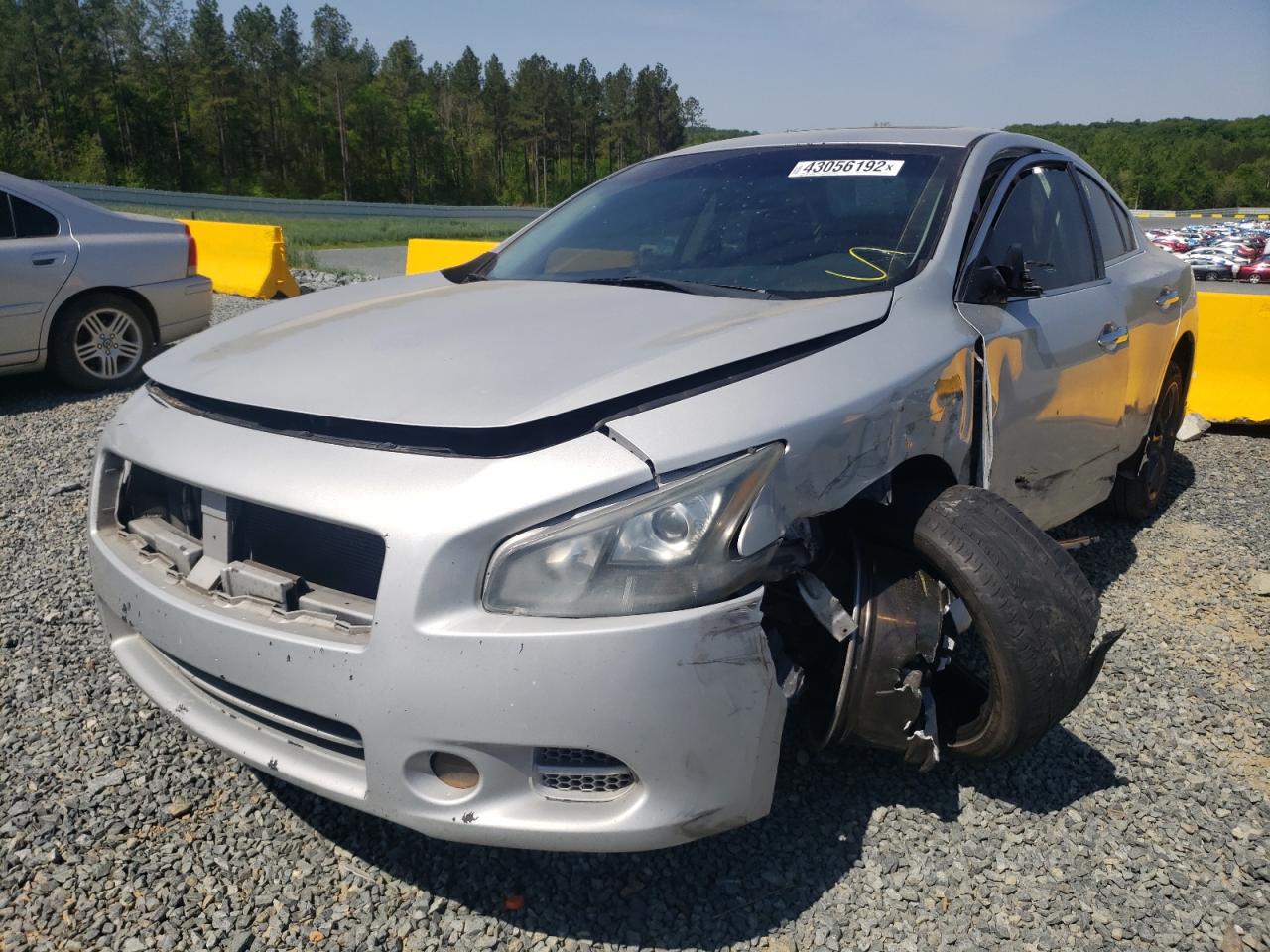 Photo 2 from auction – 2012 NISSAN MAXIMA S with VIN 1N4AA5AP4CC867033