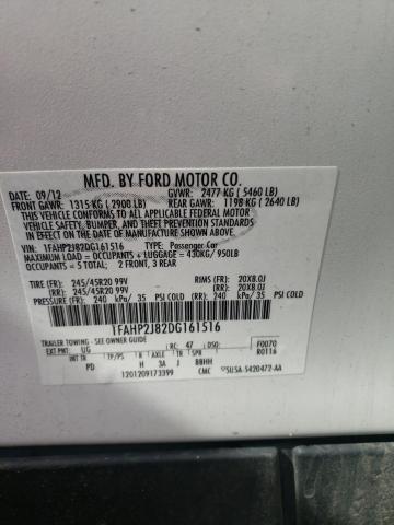 Photo 10 from auction – 2013 FORD TAURUS LIM with VIN 1FAHP2J82DG161516