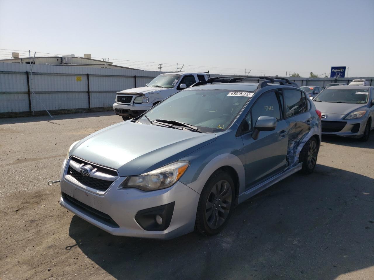 Photo 2 from auction – 2012 SUBARU IMPREZA SP with VIN JF1GPAL62CH237908