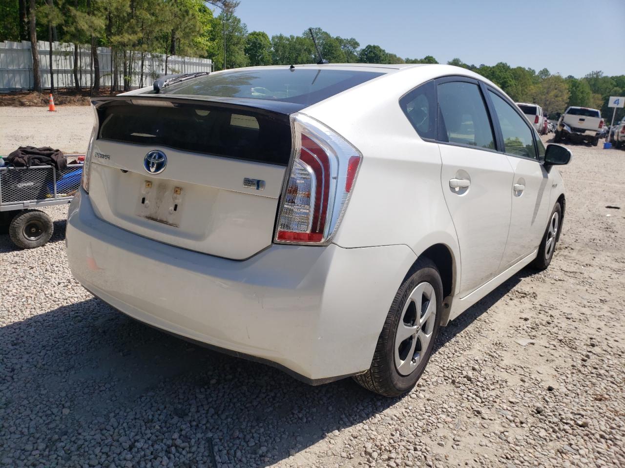 Photo 4 from auction – 2015 TOYOTA PRIUS with VIN JTDKN3DUXF1978212