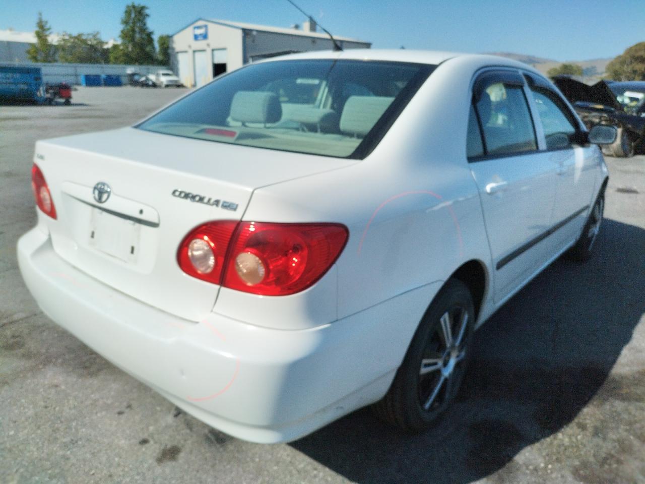 Photo 4 from auction – 2007 TOYOTA COROLLA CE with VIN JTDBR32E370107658