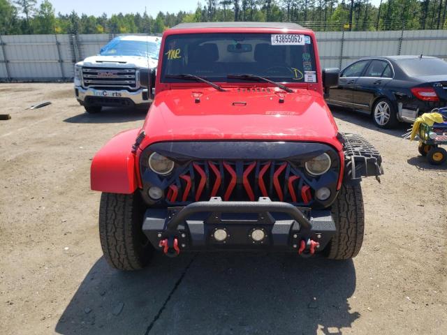 Photo 9 from auction – 2015 JEEP WRANGLER U with VIN 1C4BJWEG9FL581259