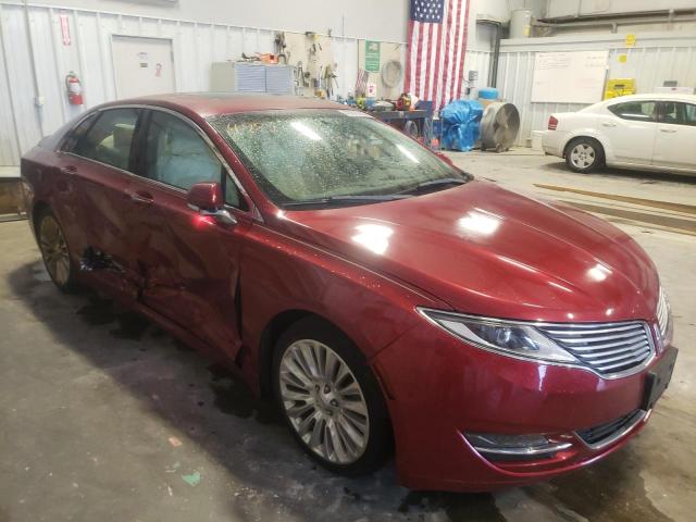 LINCOLN MKZ 2013 with VIN 3LN6L2JK3DR811855 - Photo from auction