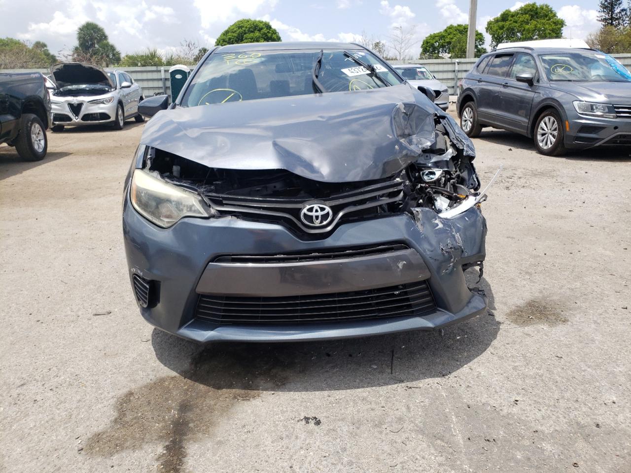 Photo 9 from auction – 2015 TOYOTA COROLLA L with VIN 2T1BURHE4FC237008