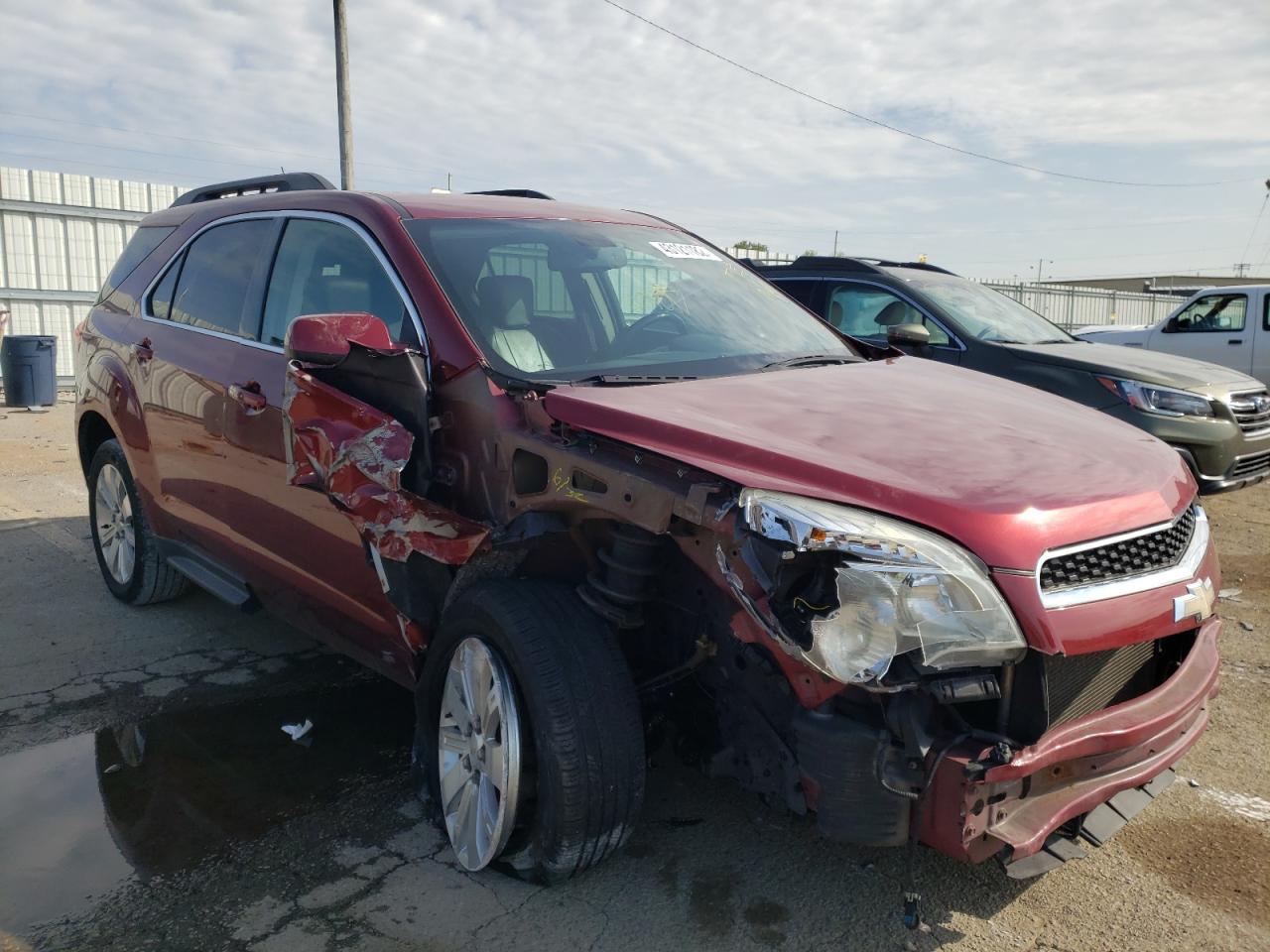 CHEVROLET EQUINOX LT 2010 with VIN 2CNFLPEY5A6375220 - Photo from auction