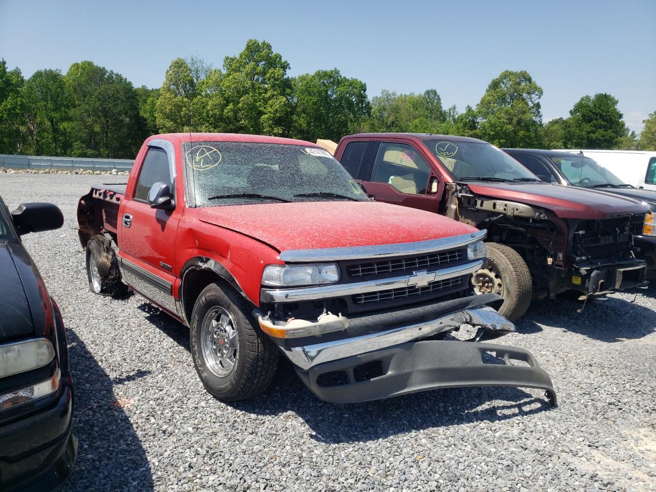 CHEVROLET SILVERADO 2001 with VIN 1GCEC14T11Z220235 - Photo from auction