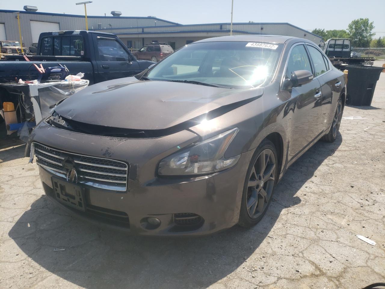 Photo 2 from auction – 2014 NISSAN MAXIMA S with VIN 1N4AA5AP6EC494385