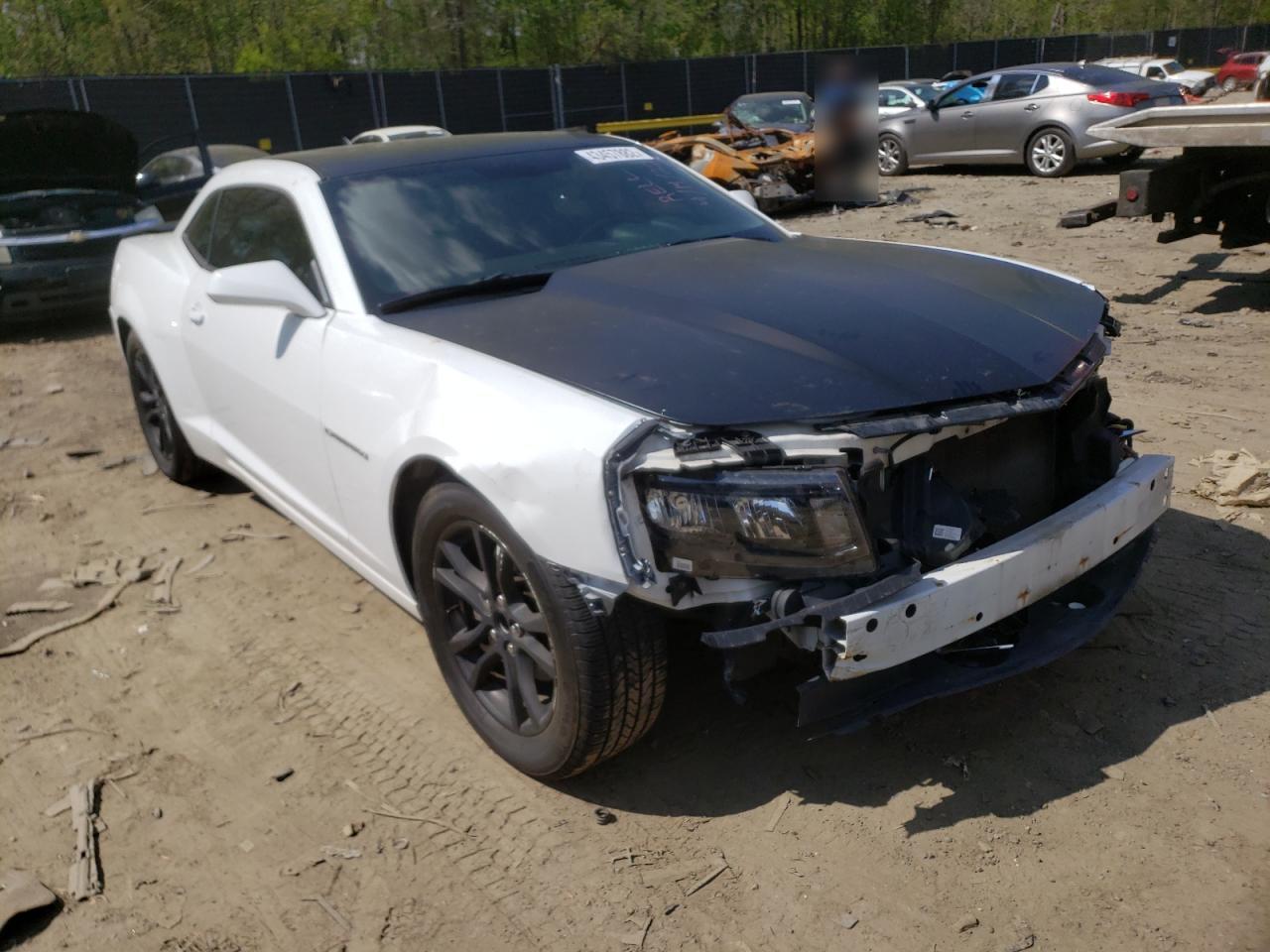 CHEVROLET CAMARO LT 2014 with VIN 2G1FB1E34E9257228 - Photo from auction