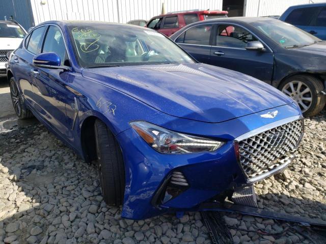 Photo 1 from auction – 2021 GENESIS G70 with VIN KMTG74LE7MU074461