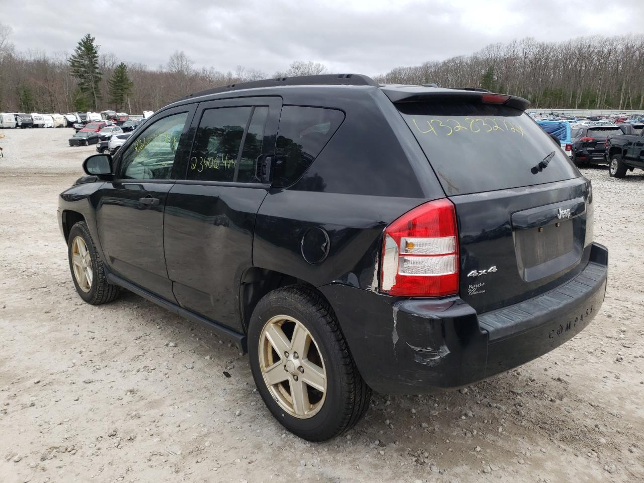 Photo 3 from auction – 2007 JEEP COMPASS with VIN 1J8FF47W27D166154