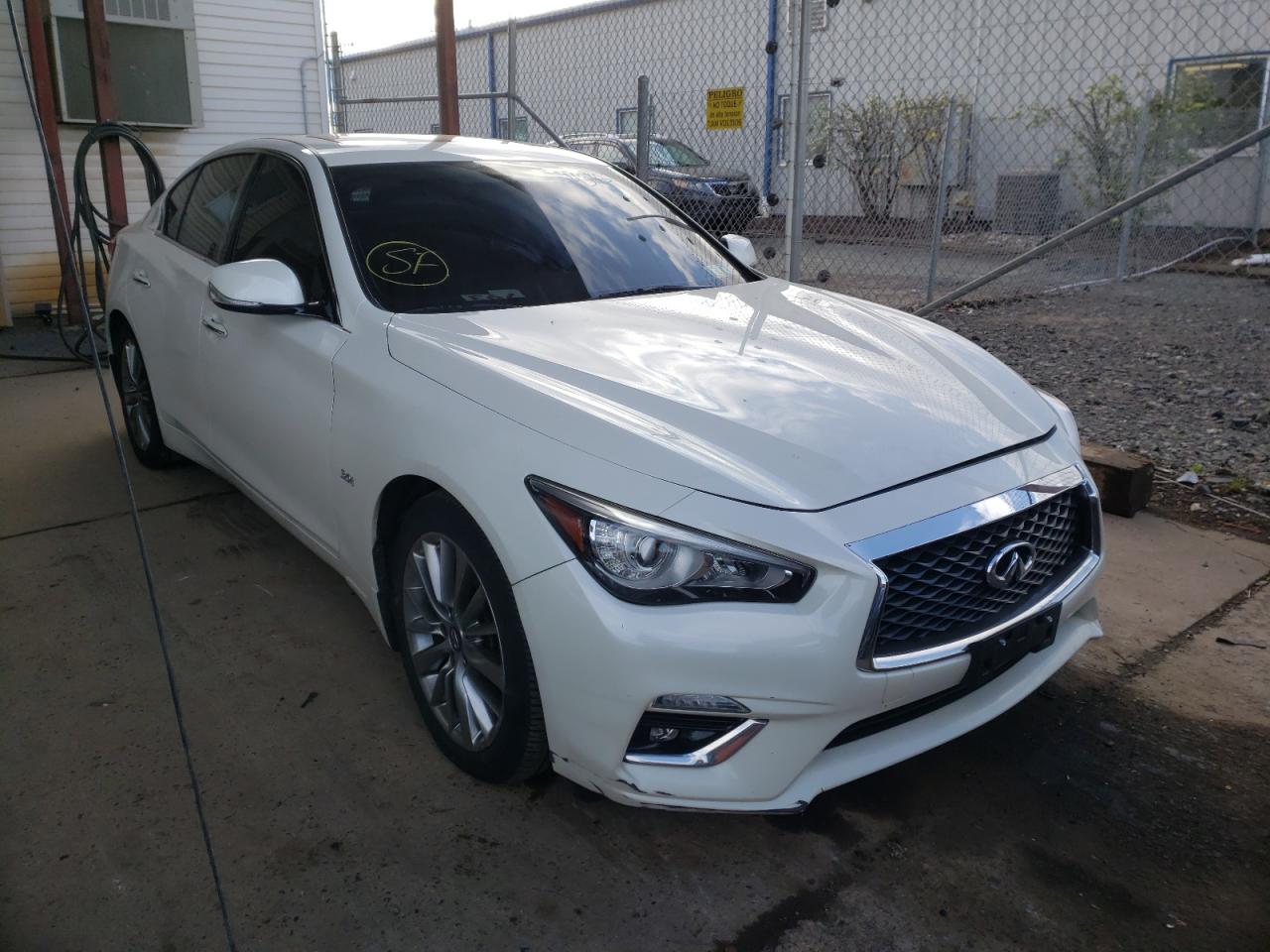 Photo 1 from auction – 2018 INFINITI Q50 LUXE with VIN JN1EV7AR2JM436813