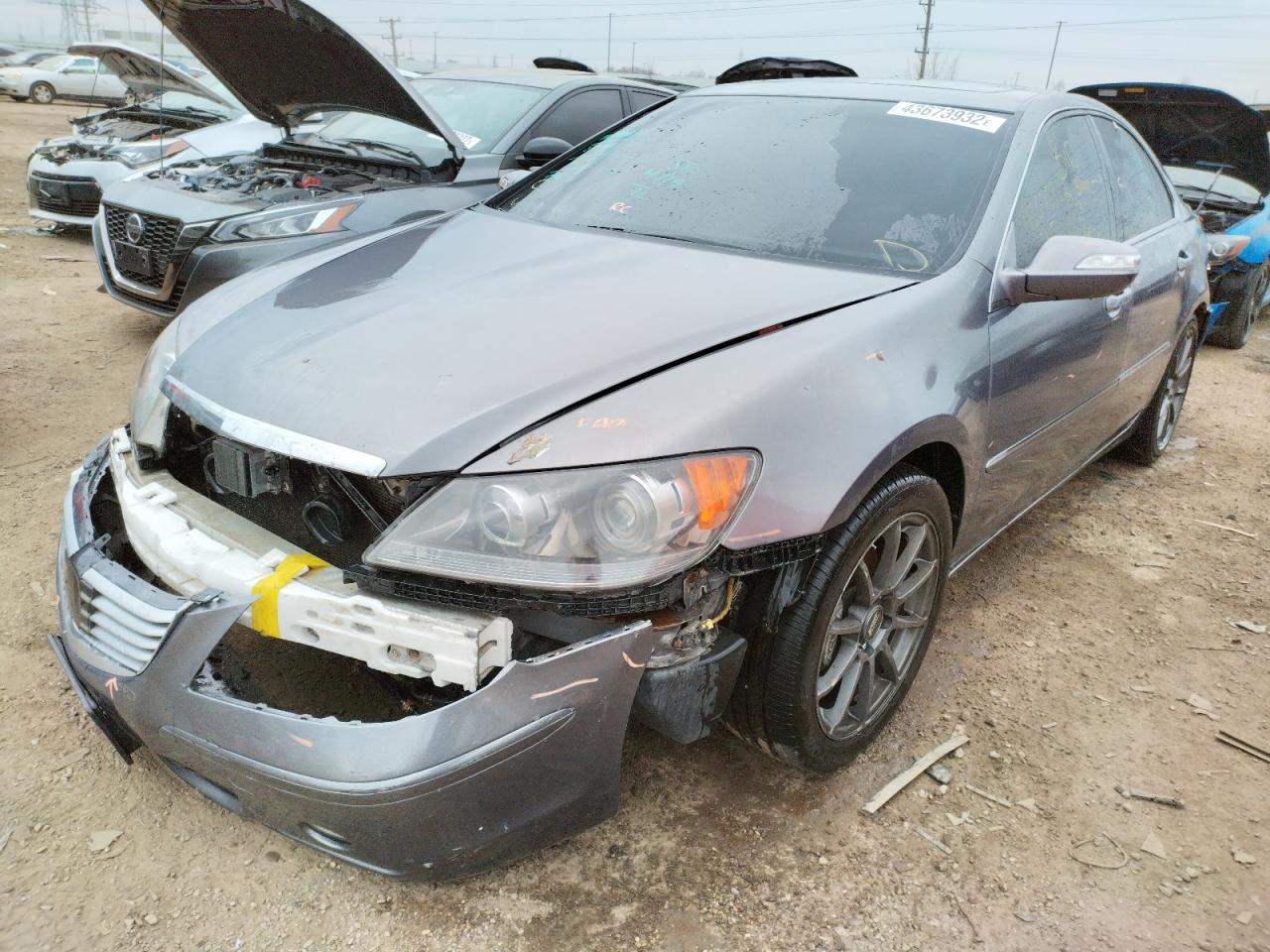 Photo 2 from auction – 2007 ACURA RL with VIN JH4KB16677C004431